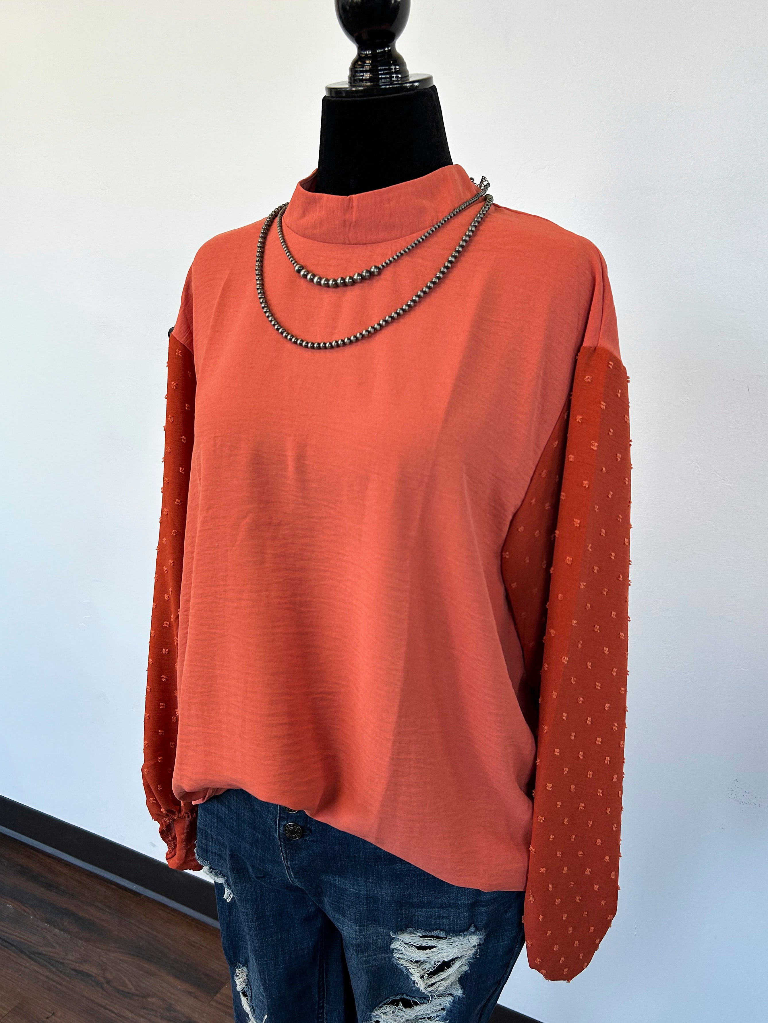 Clara Top - Orange