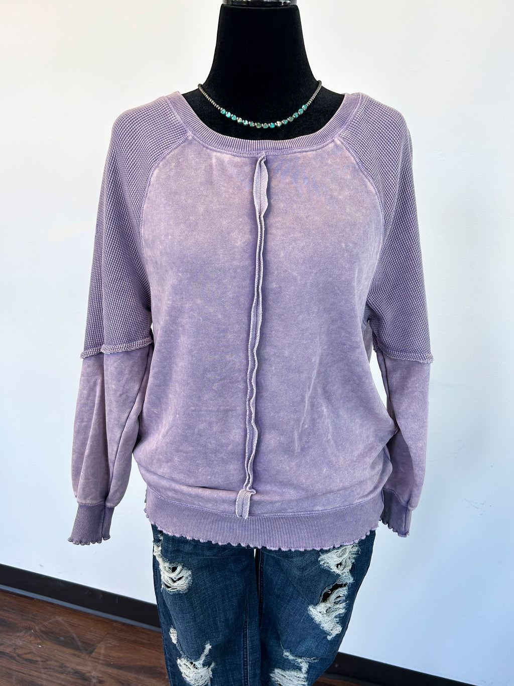 Jasmine Sweatshirt - Purple
