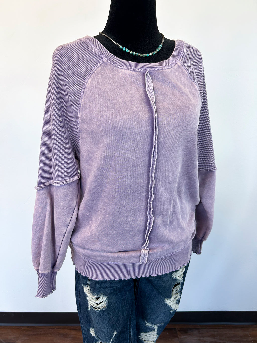 Jasmine Sweatshirt - Purple