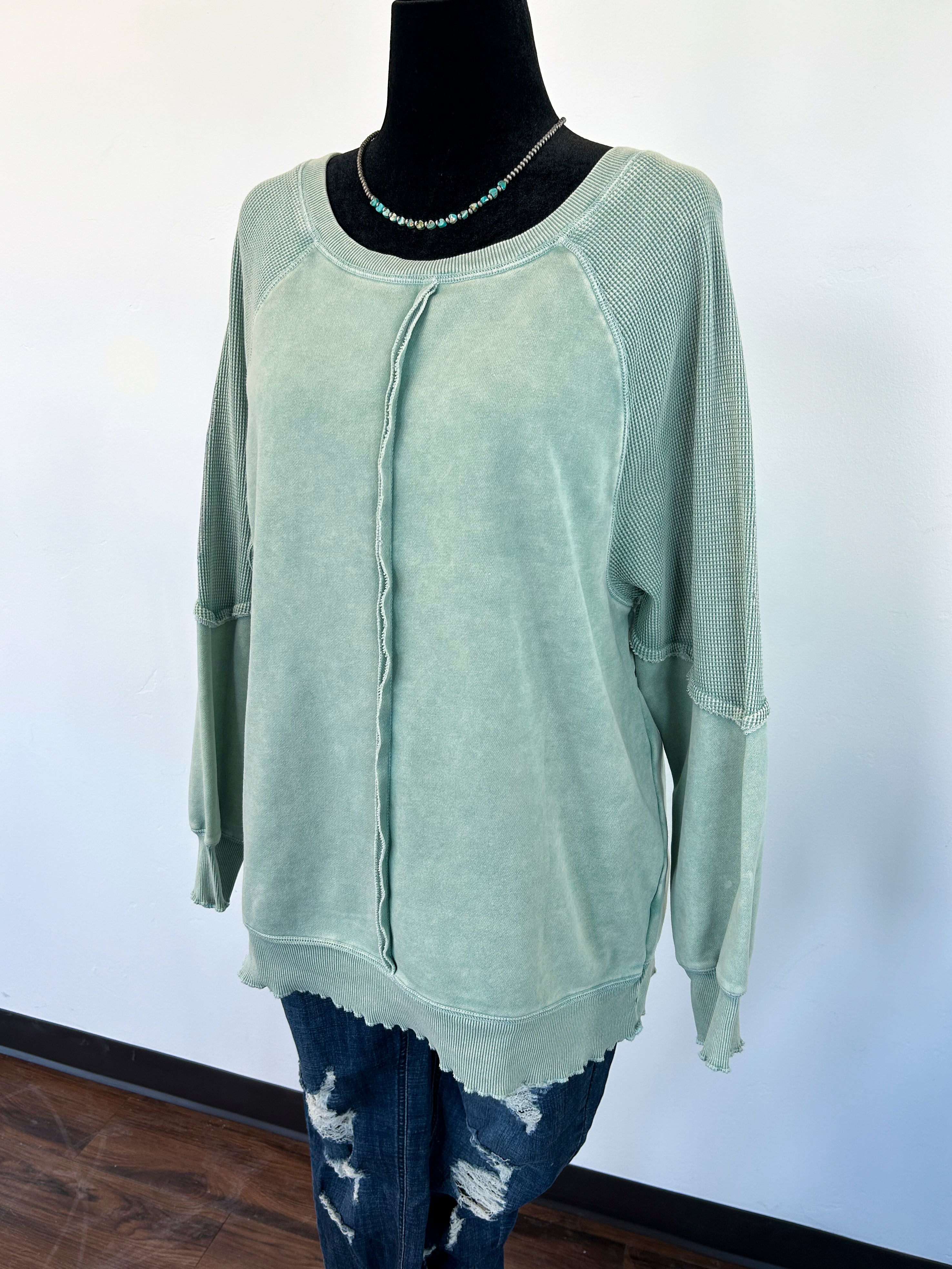 Jasmine Sweatshirt - Green