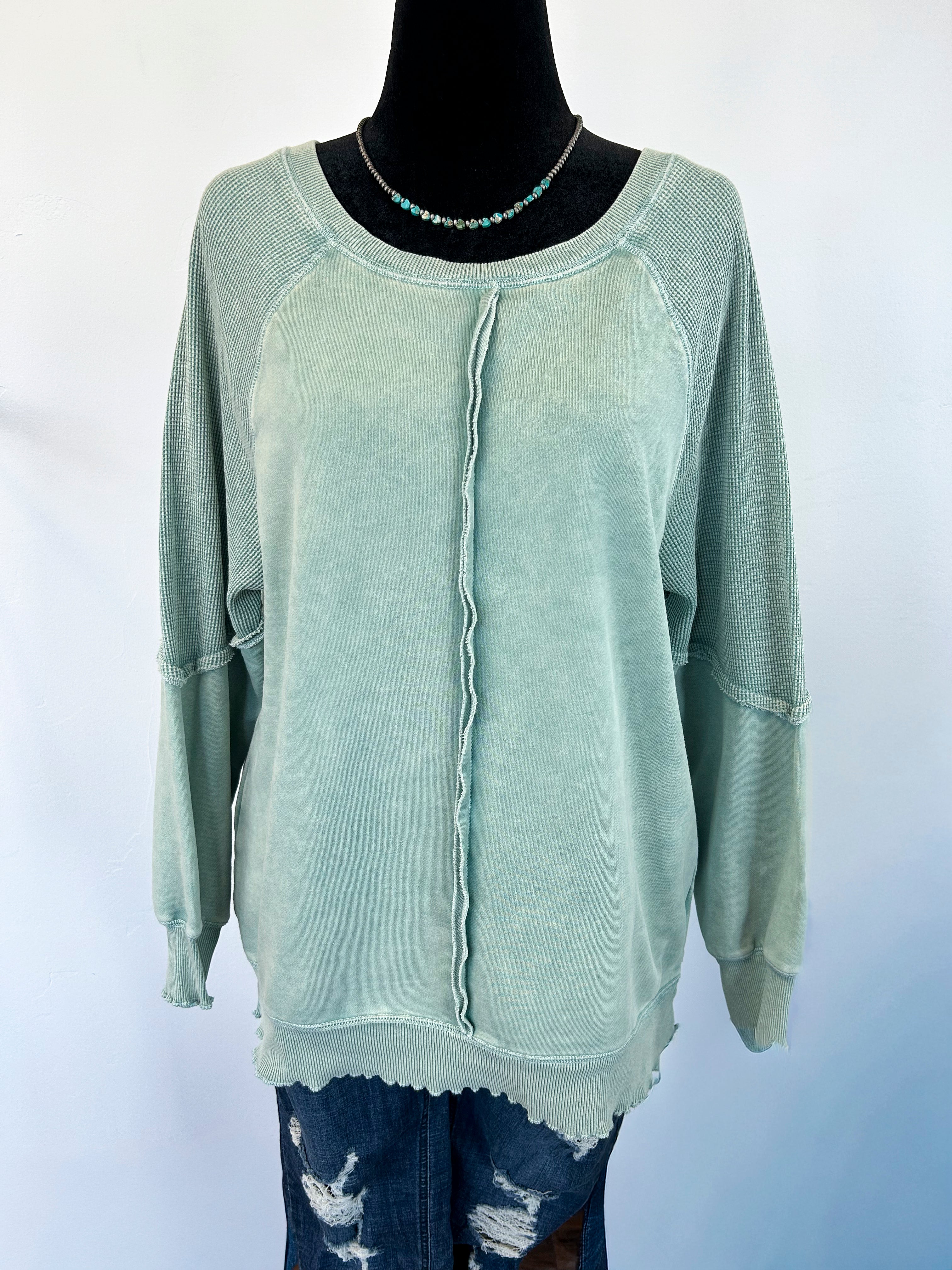 Jasmine Sweatshirt - Green