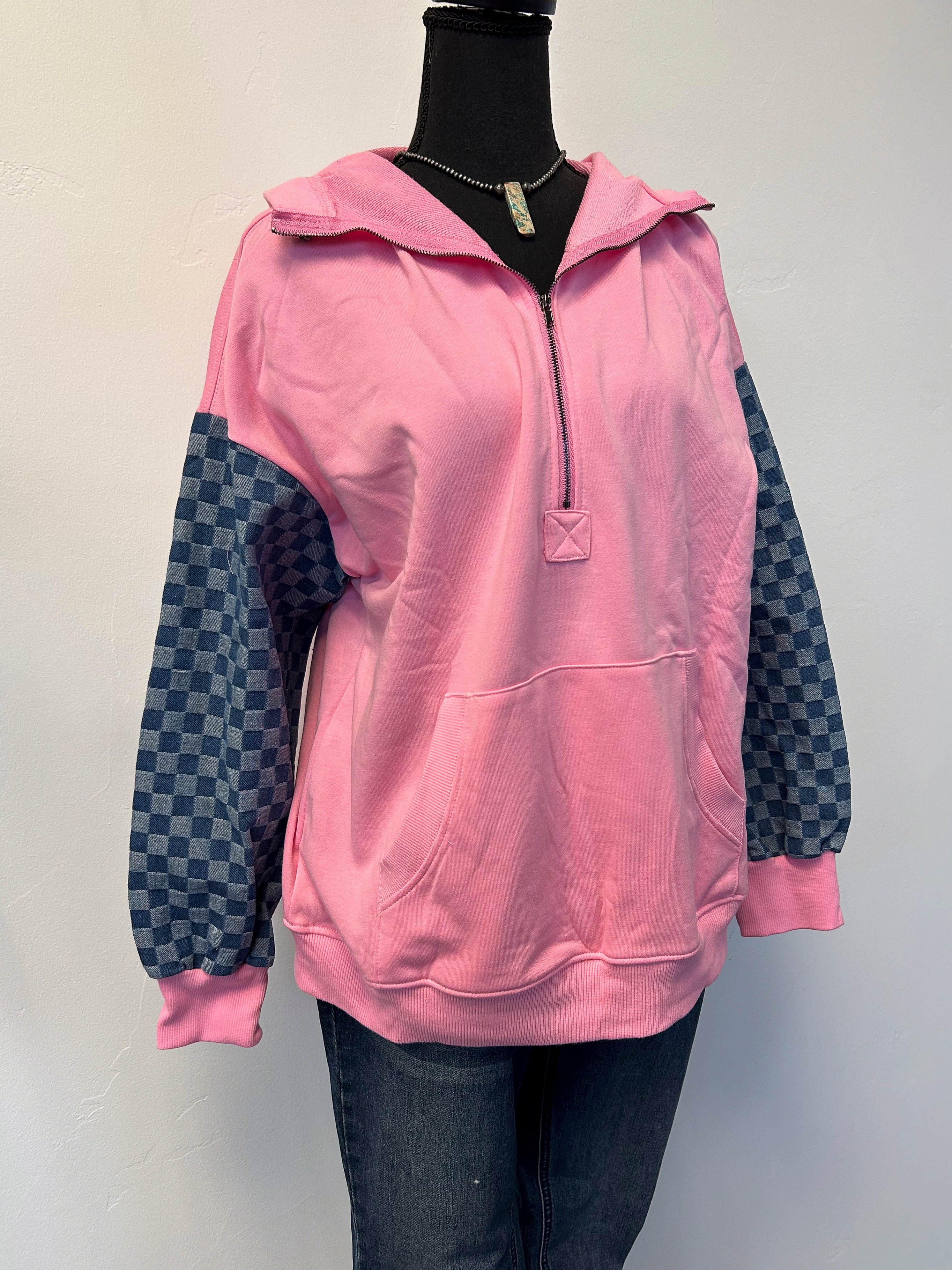 Charolette Hoodie-Pink