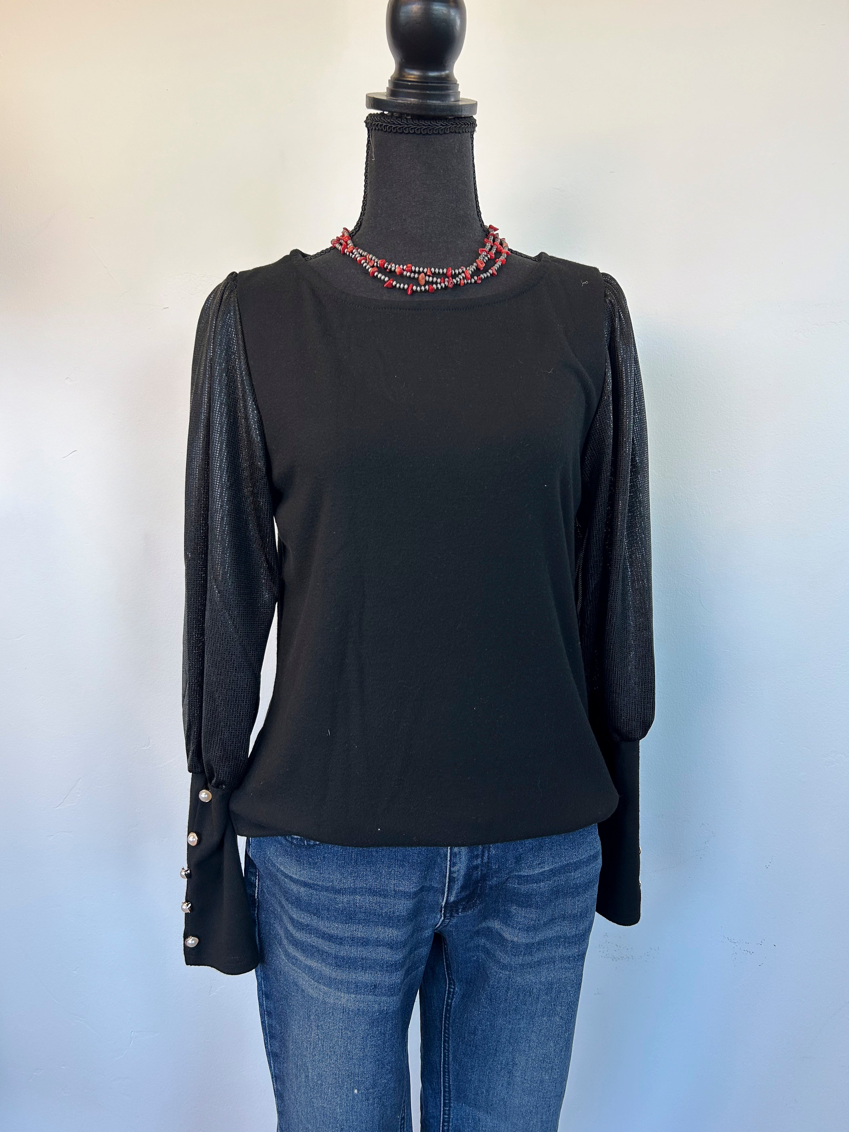 Janey Top - Black
