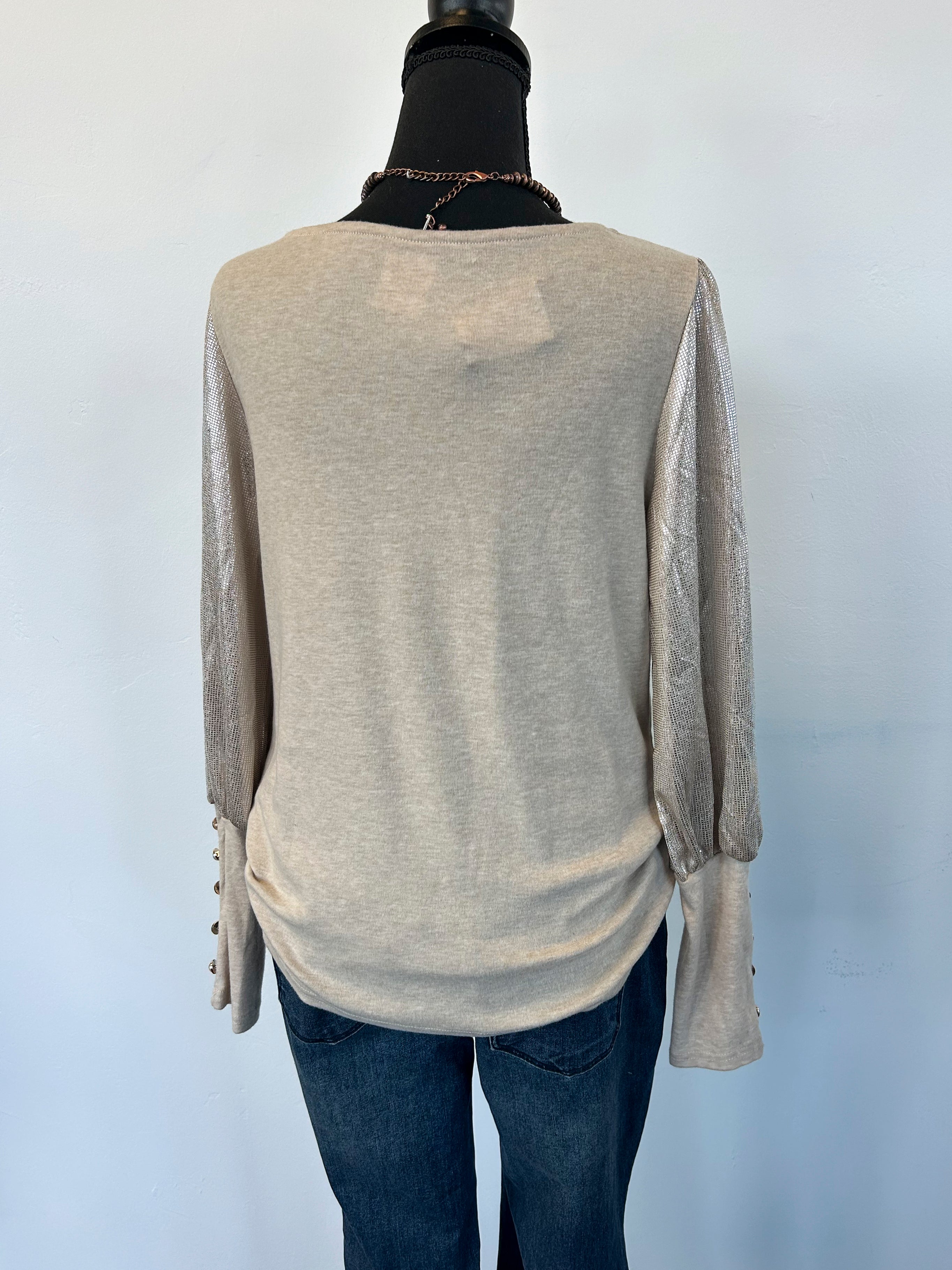 Janey Top - Khaki