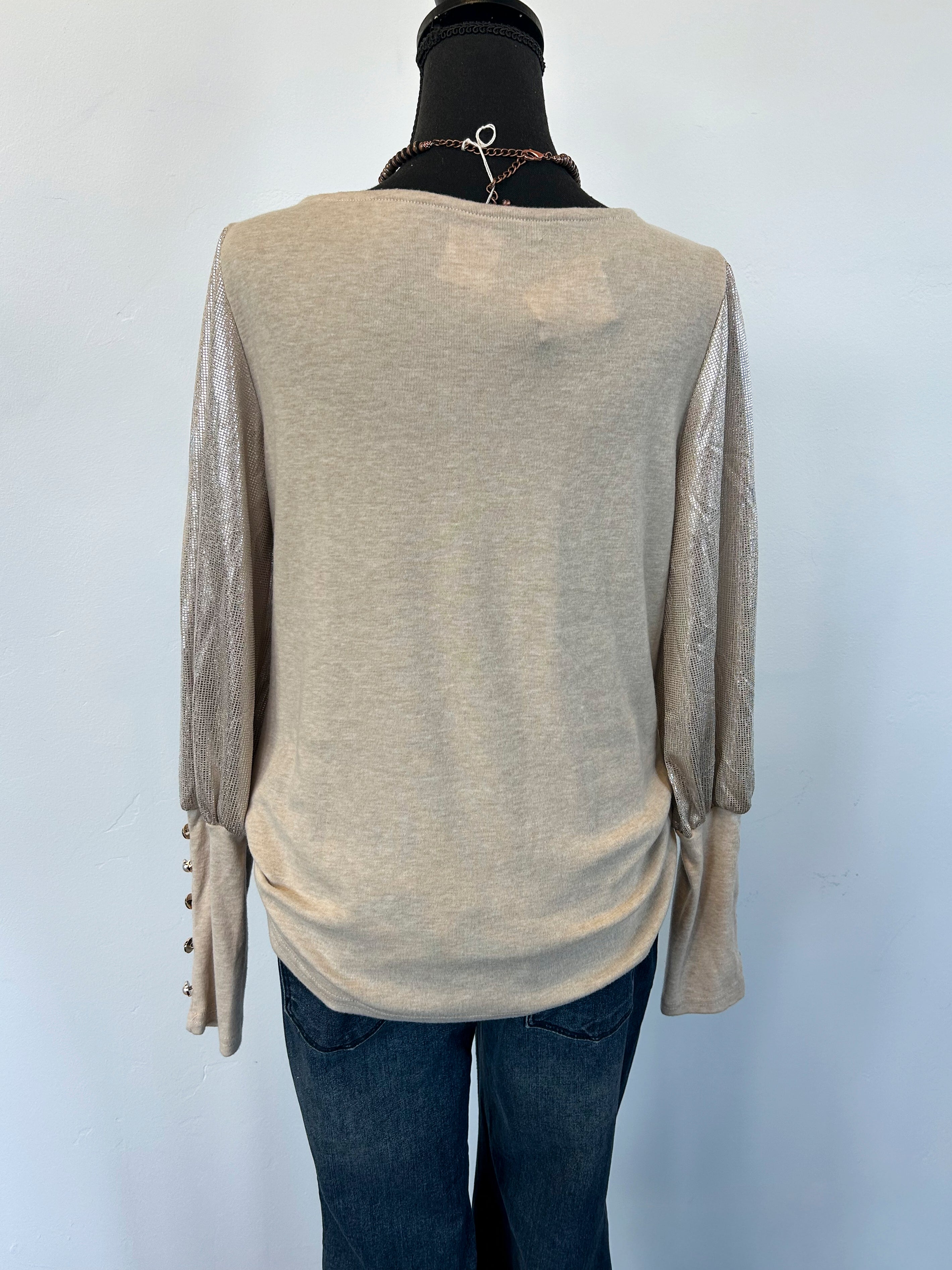 Janey Top - Khaki